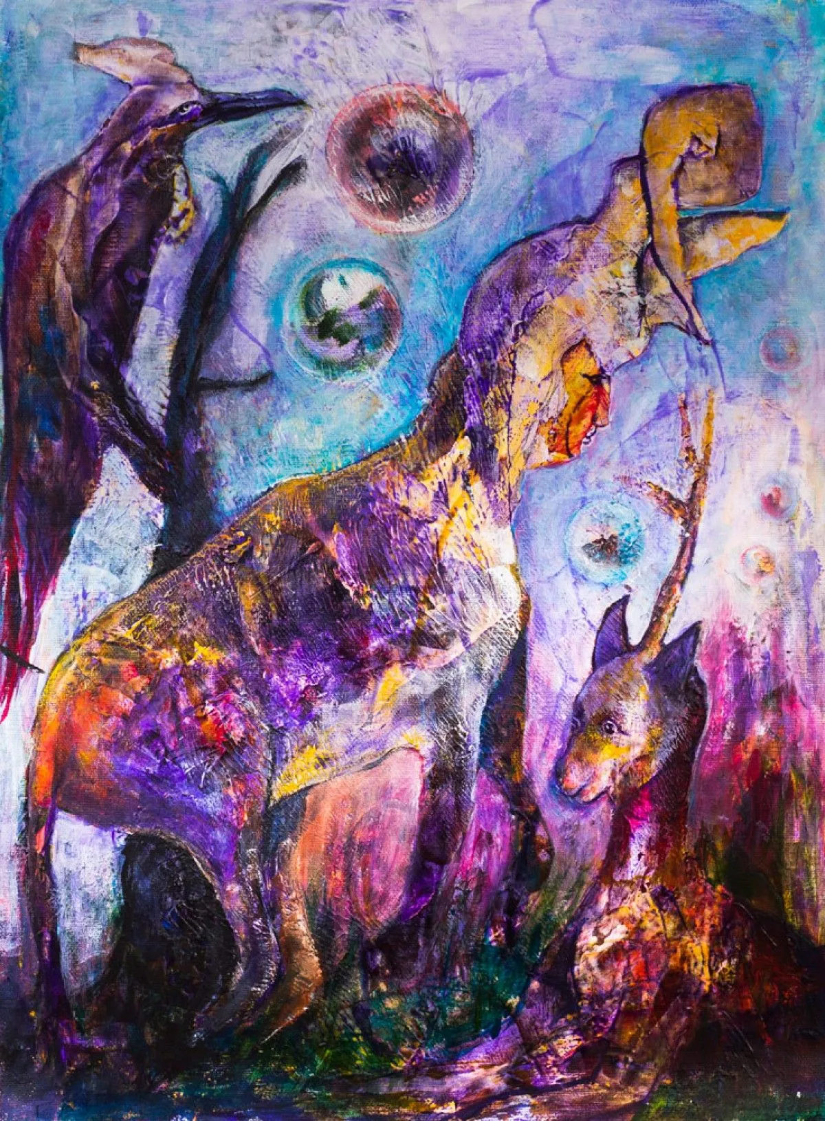 Shapeshifter, artwork by Rosemarie C Borgersen