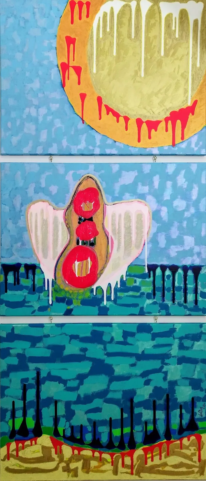 La chute d'Icare, œuvre de Alain HALTER