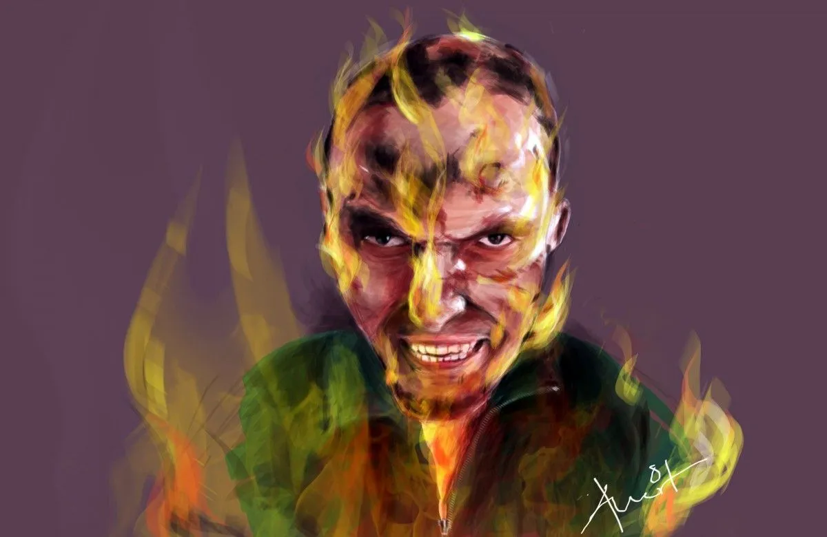portrait 2, artwork by Amit Prem