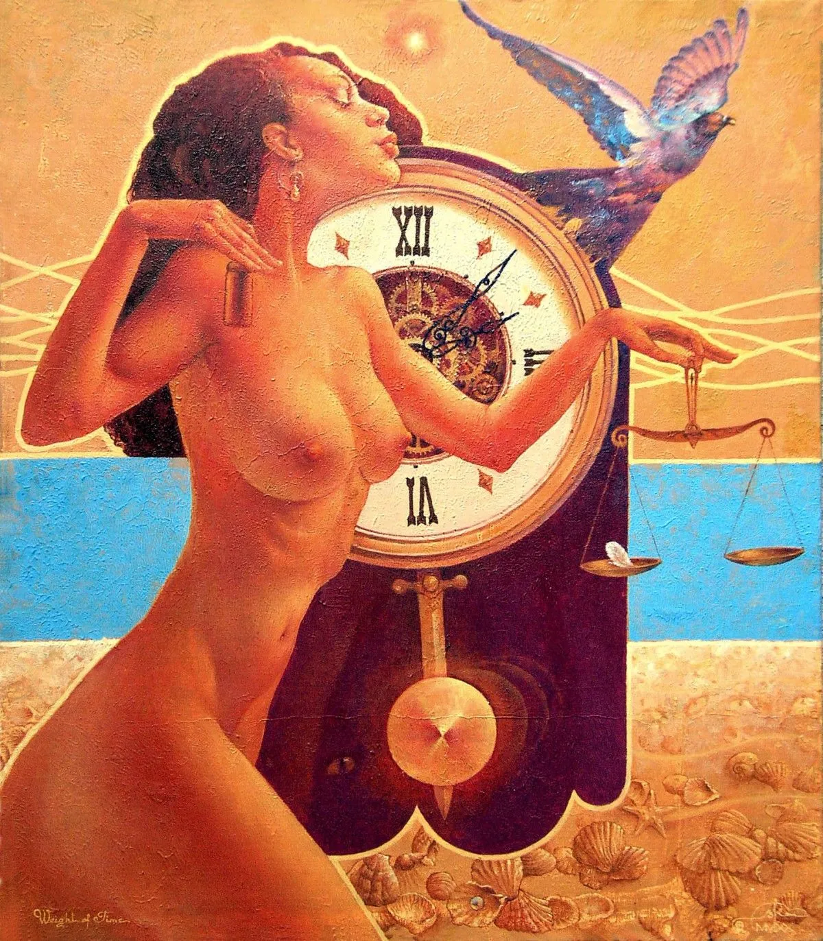 Weight of Time, œuvre de Kot Valeriy