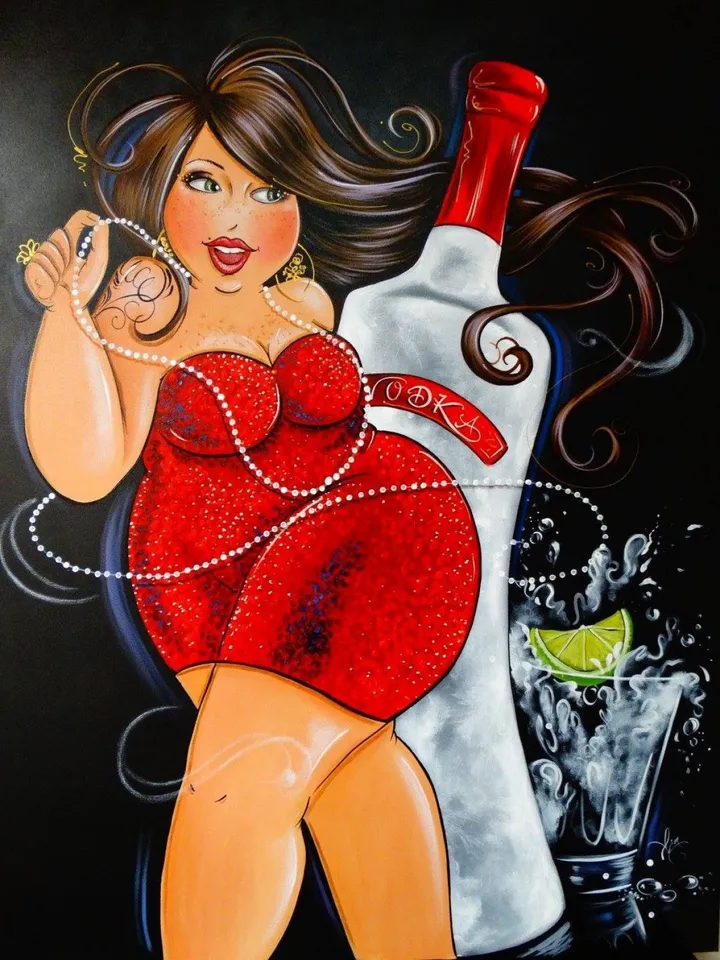 Vodka, œuvre de Isabelle Desrochers