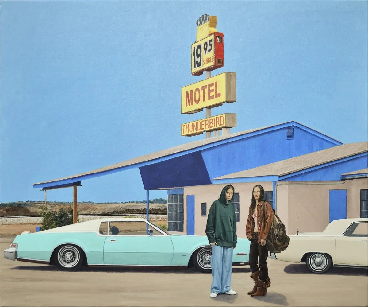 Portrait "Meeting", artwork by Nataliya Bagatskaya