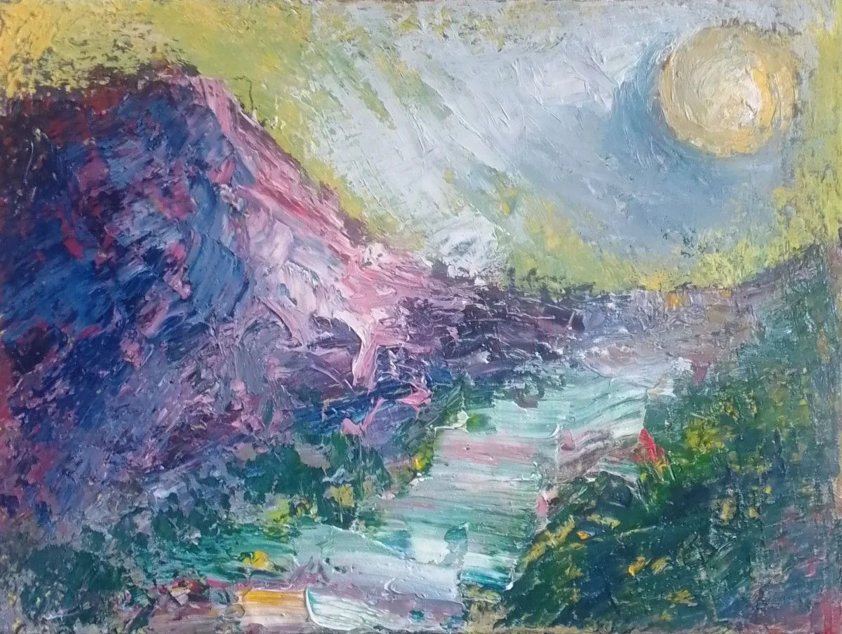 Les marches du paradis, œuvre de nathalie straseele