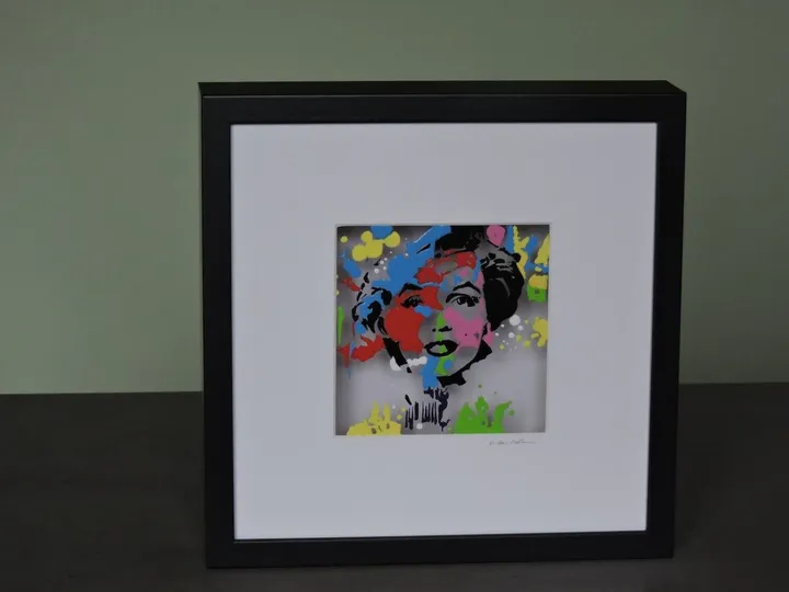 Marilyn 7, artwork by Rita Vandenherrewegen