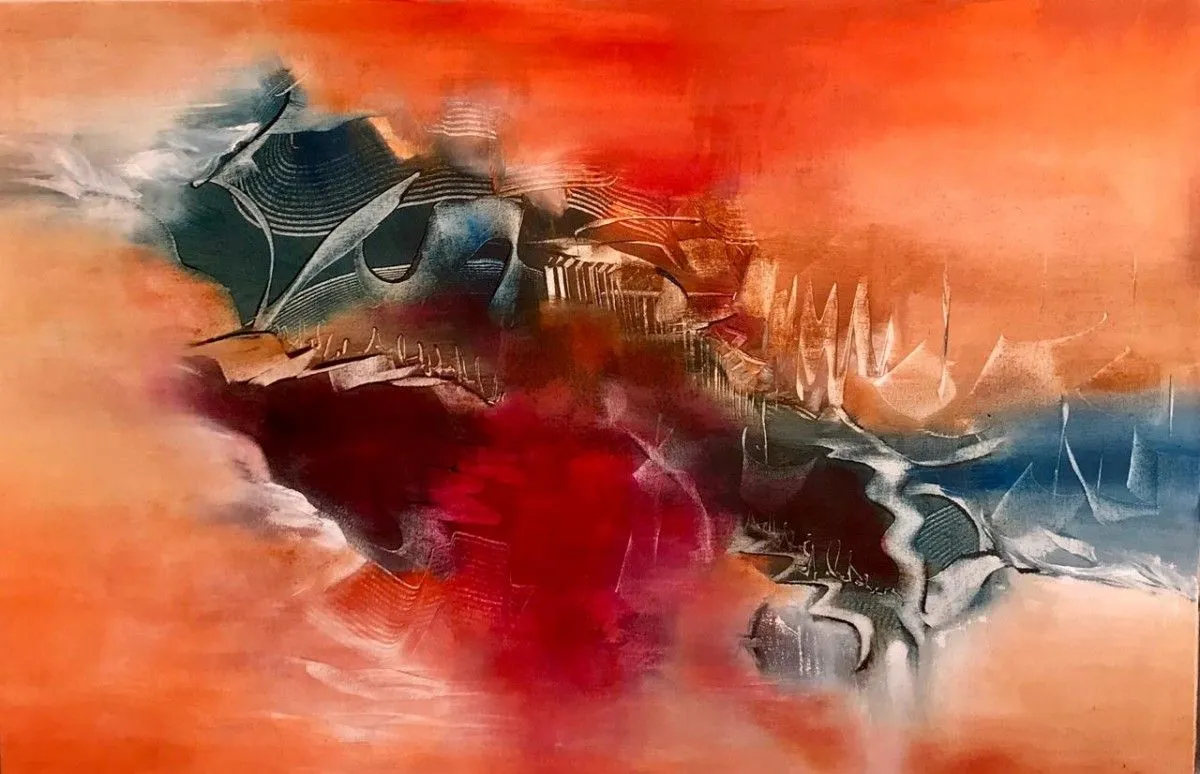 The beginining, artwork by Gabriela Cabeza