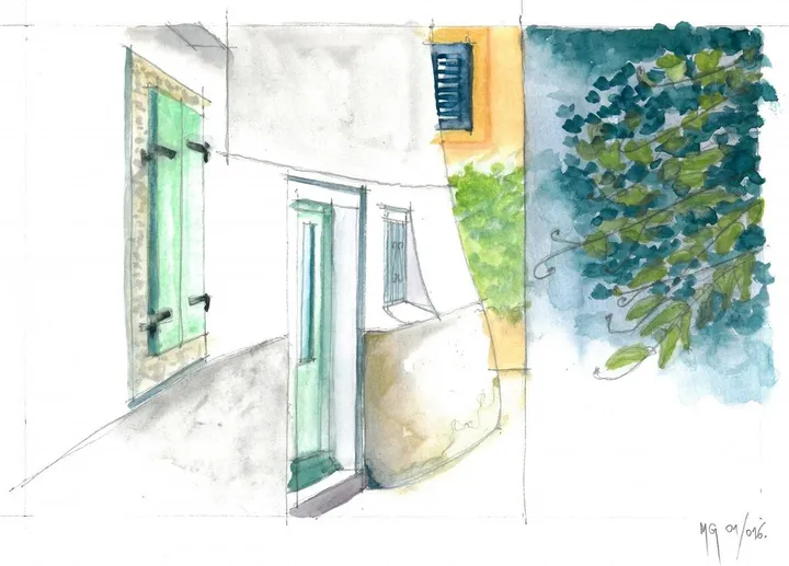 Female House, artwork by Goran Martinovic