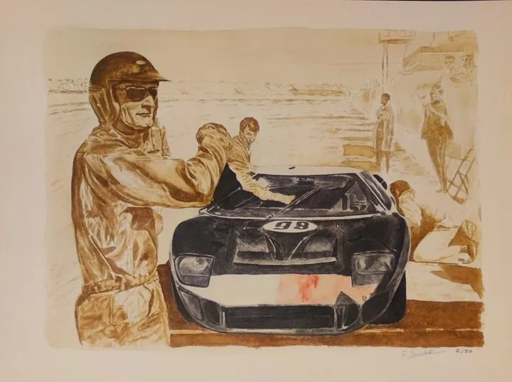 24 h de Daytona 1966, œuvre de Eric PAWLAK