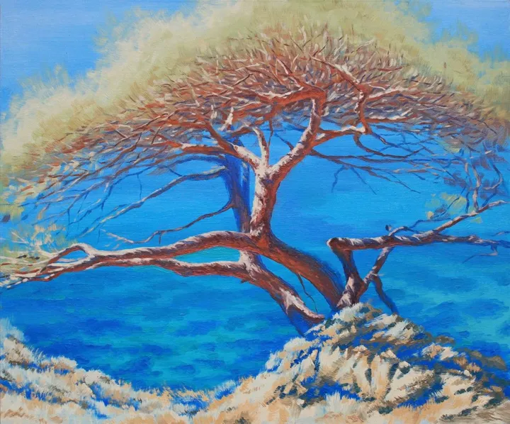 "Near Blue bay", œuvre de Vitalii Konoval