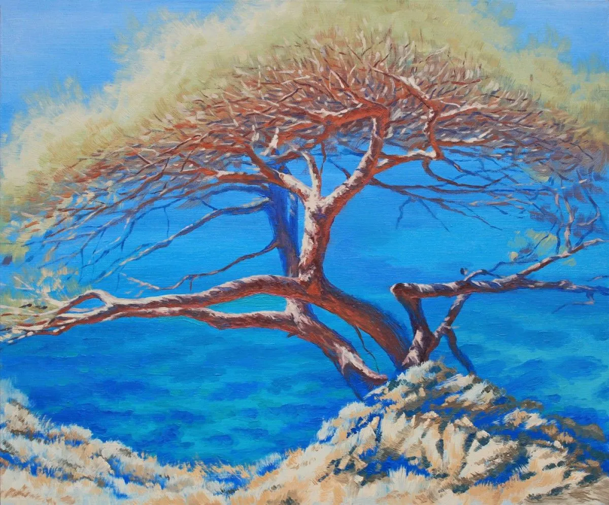 "Near Blue bay", œuvre de Vitalii Konoval