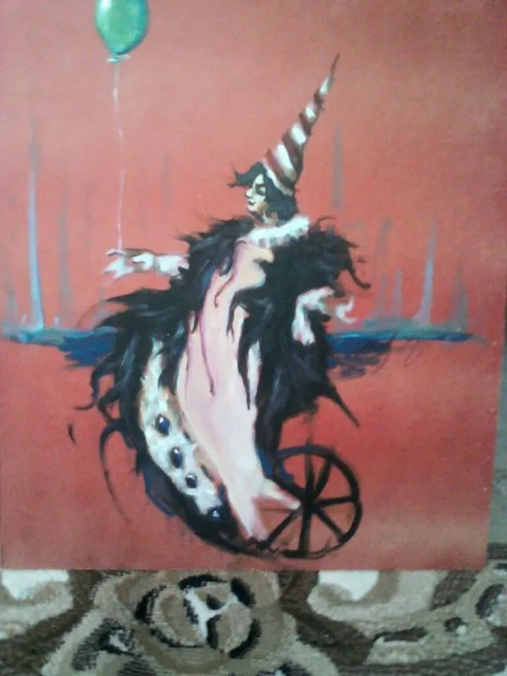 arlequin espectro, artwork by Efrain Alejandro Flores Dominguez