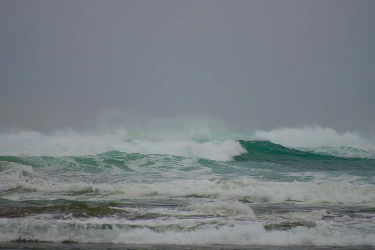 An Angry Sea, artwork by Greg Sandoval