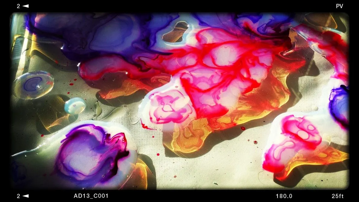 Light puddle, œuvre de Katia Mattucci