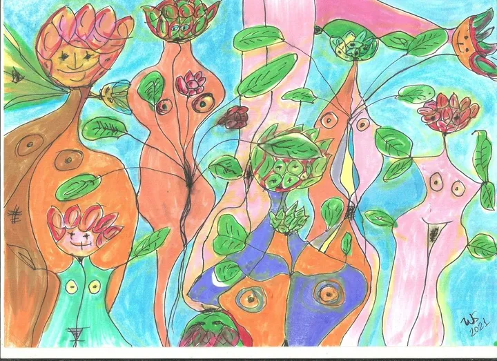 giardino, œuvre de wilson SASSO