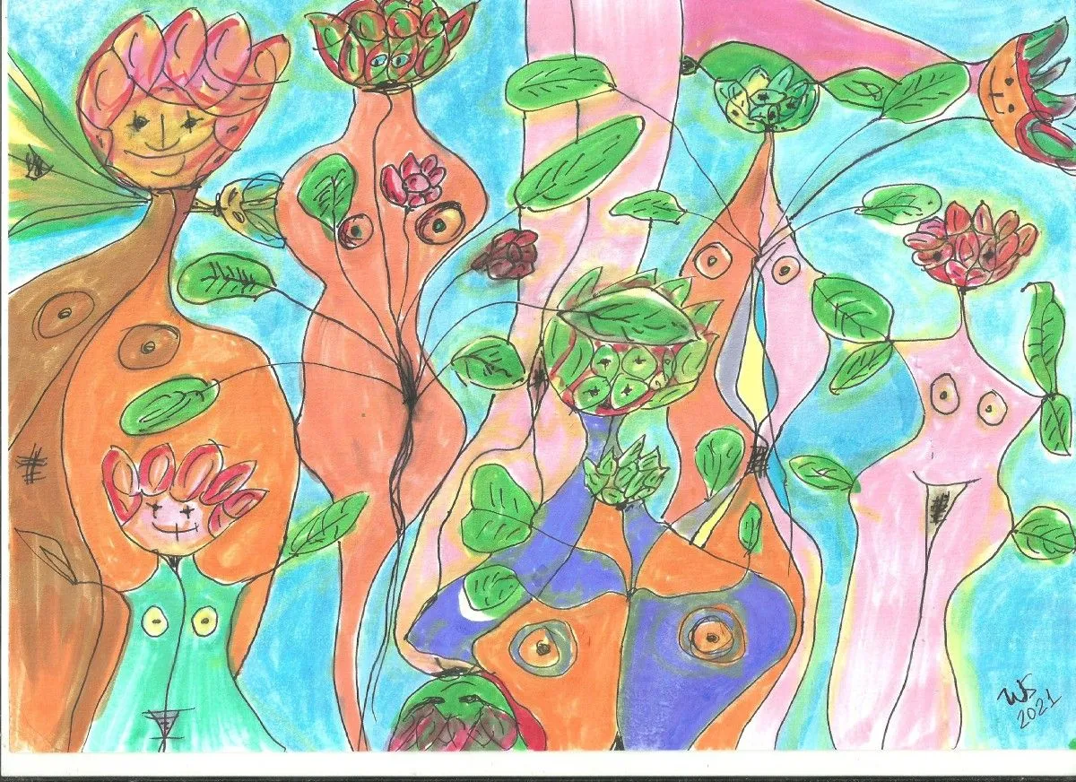 giardino, œuvre de wilson SASSO