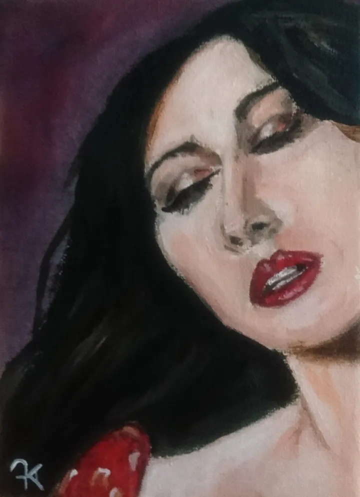 Monica (13x18), œuvre de Kenneth Friend