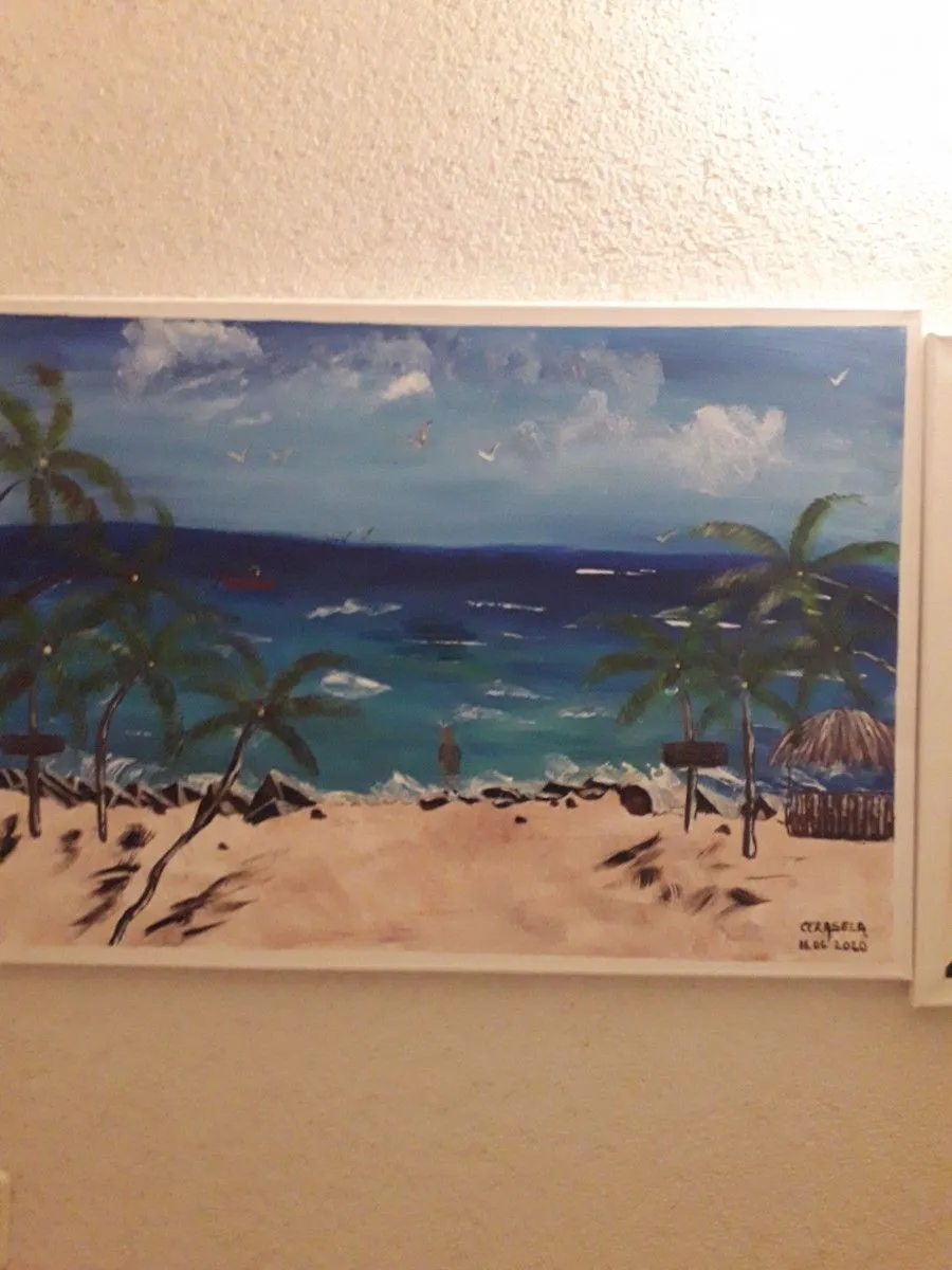 Another day at the beach, œuvre de Cerasela Ciobanu