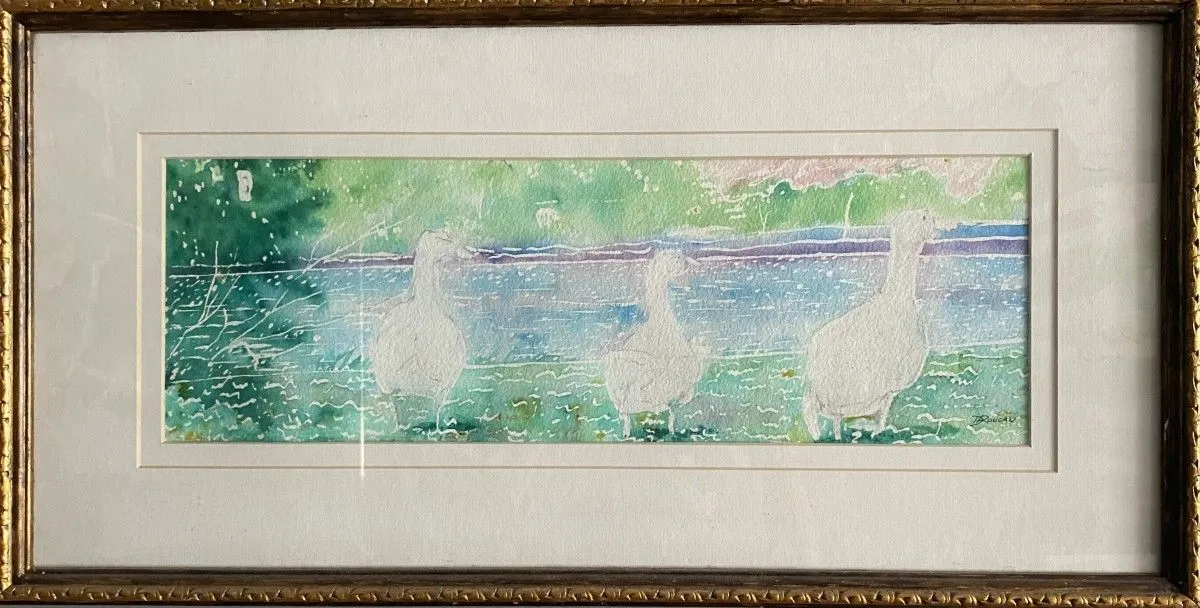 Les 3 Oies, artwork by Denis Roucau