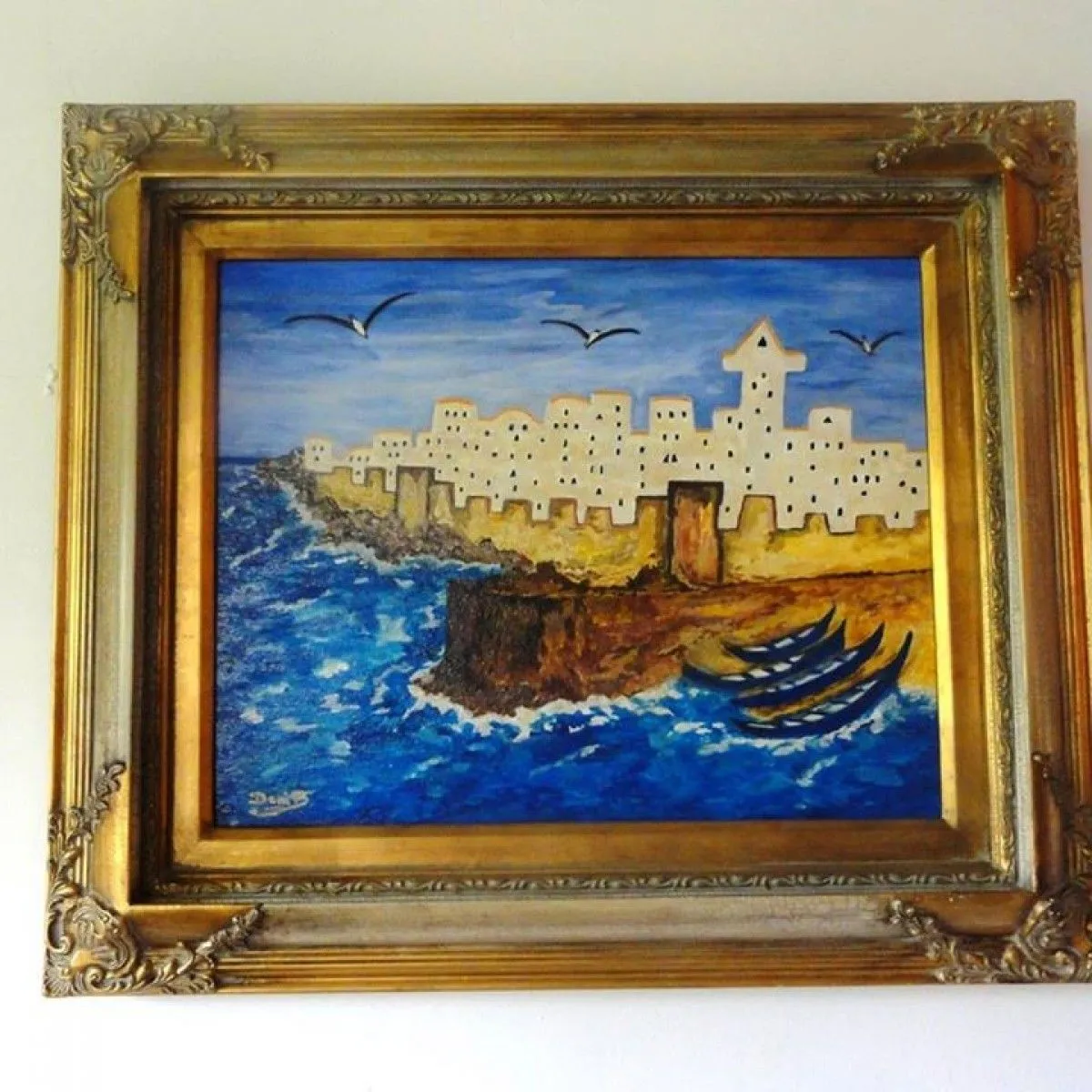 ESSAOUIRA, artwork by Arabelle Tardevet
