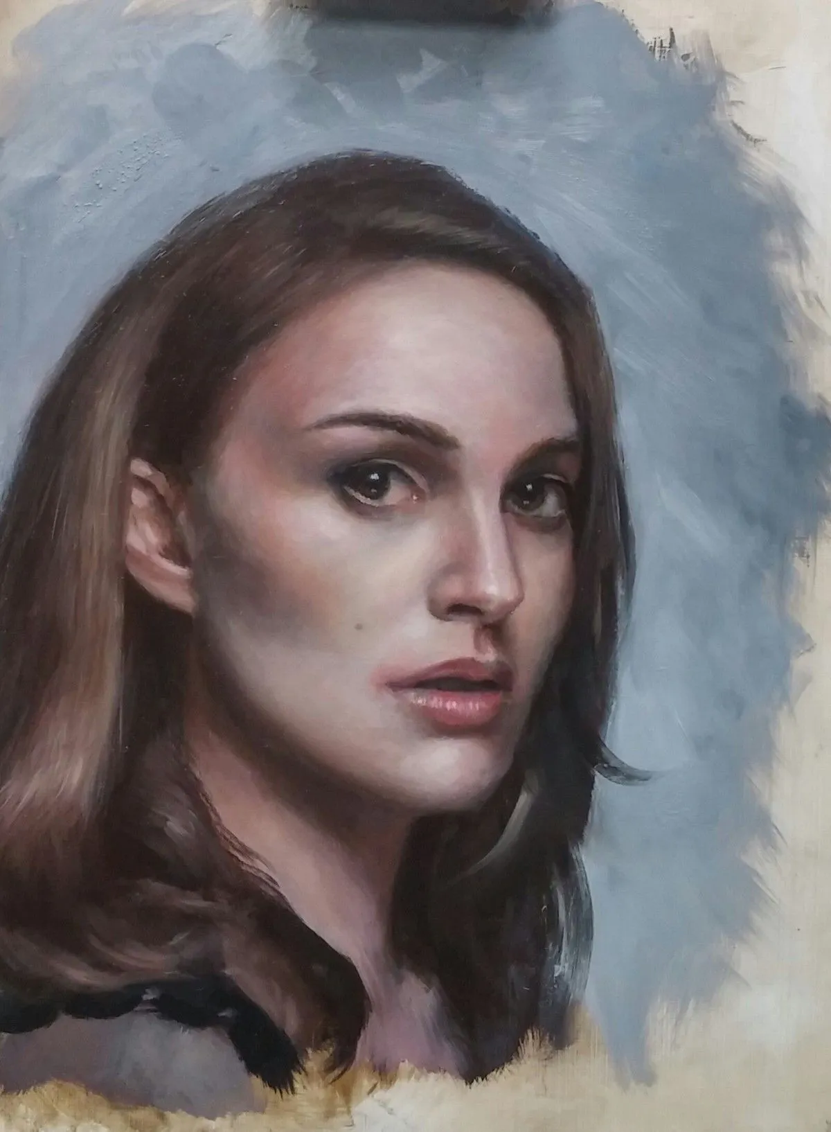 Nathalie Portman, œuvre de Sylvain Bruneau
