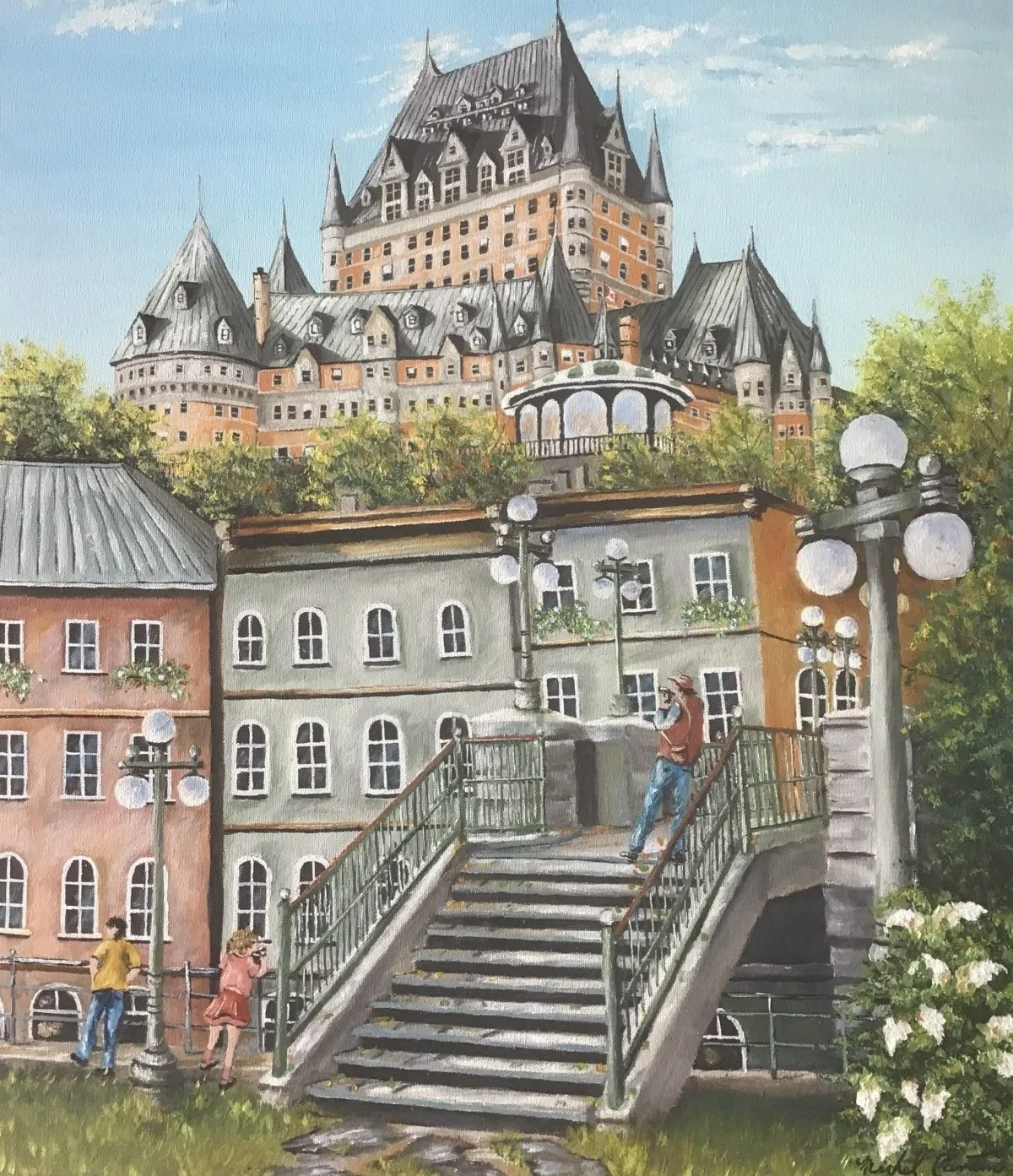Le prestigieux, œuvre de Michel Cantin