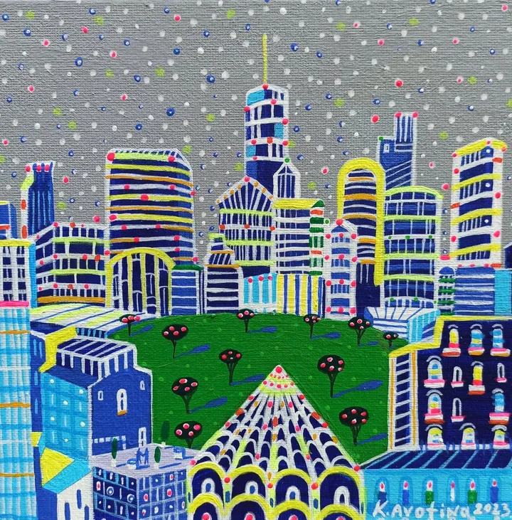 After The Rain, artwork by Katrina Avotina