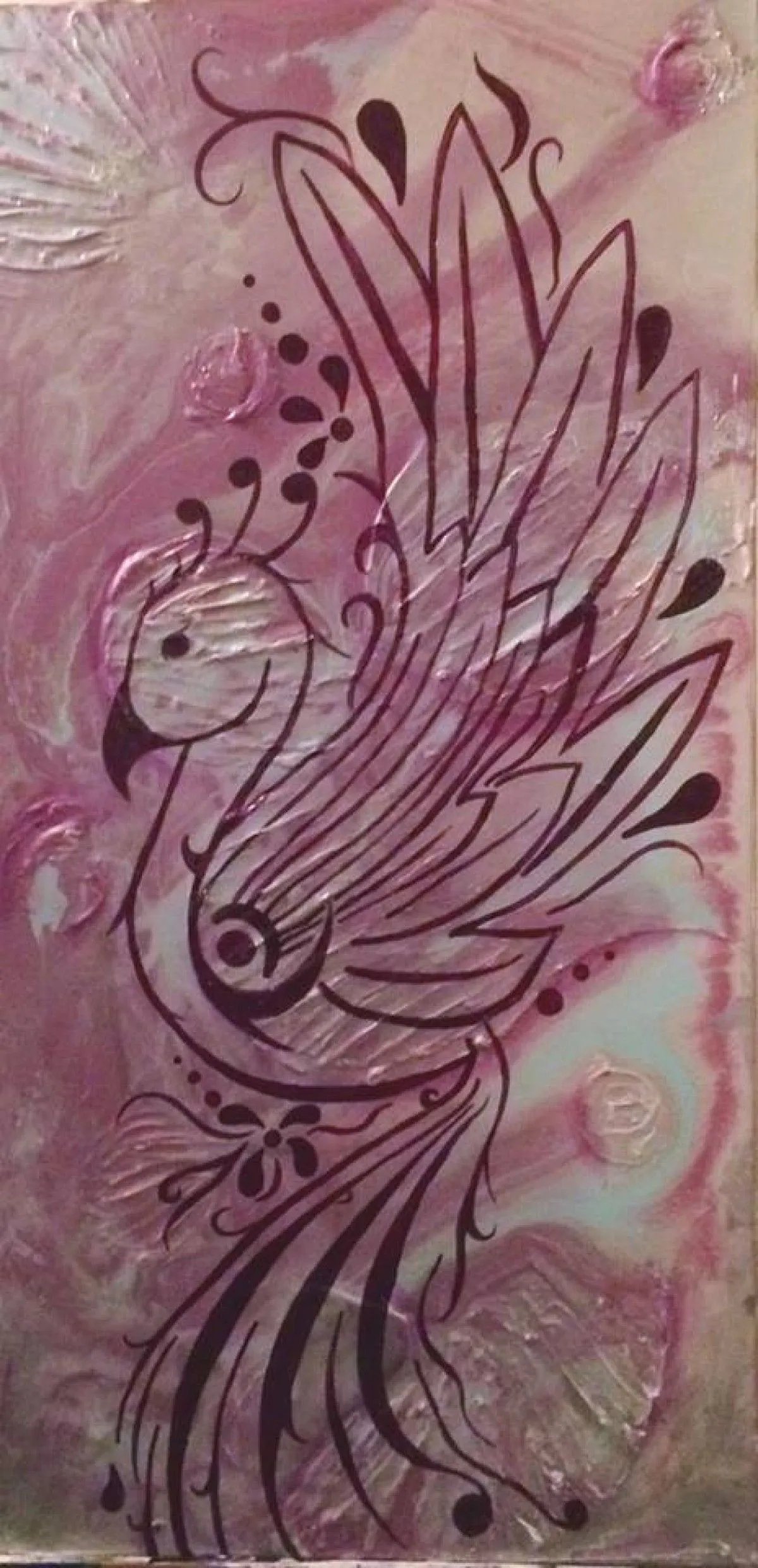 Paon, artwork by Gabrielle Paquette