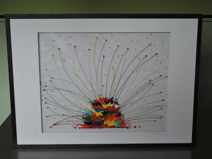 " Ode à la joie", œuvre de Rita Vandenherrewegen