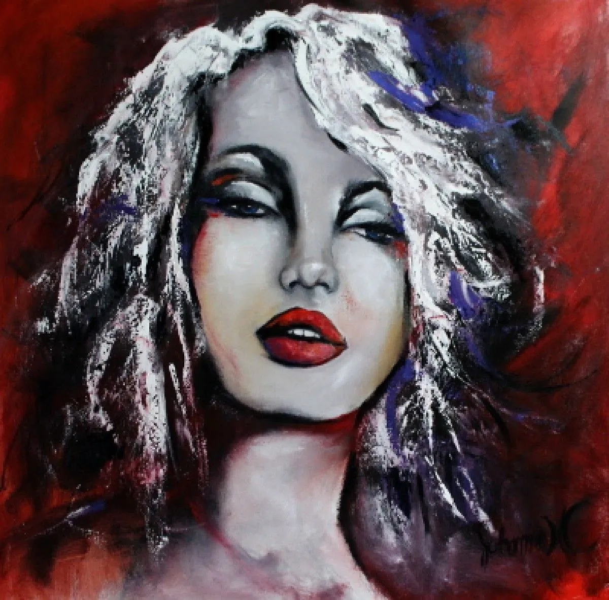 Alice, œuvre de Johanne Hebert Coulombe