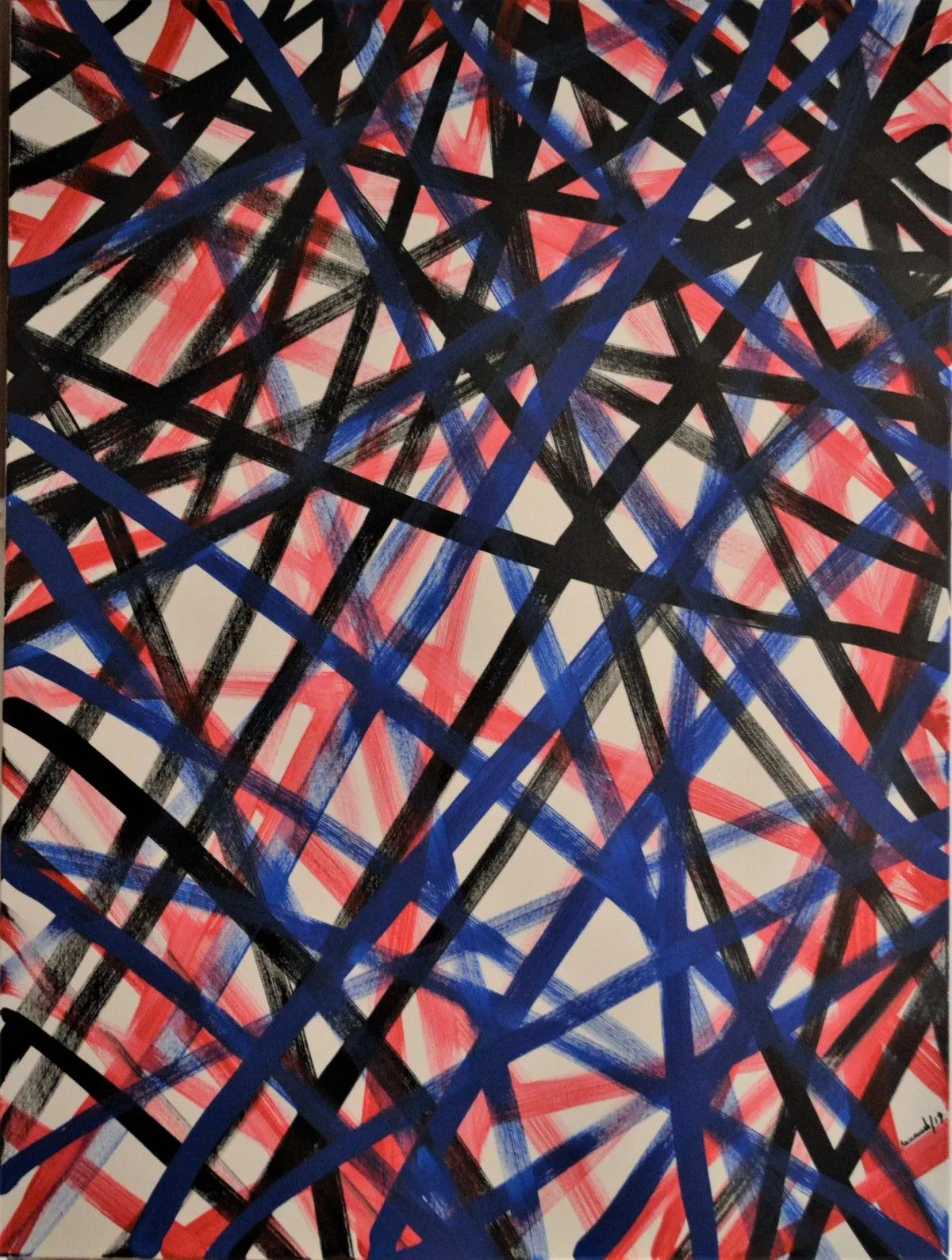 Composition 19-10, artwork by Marcel Renaud