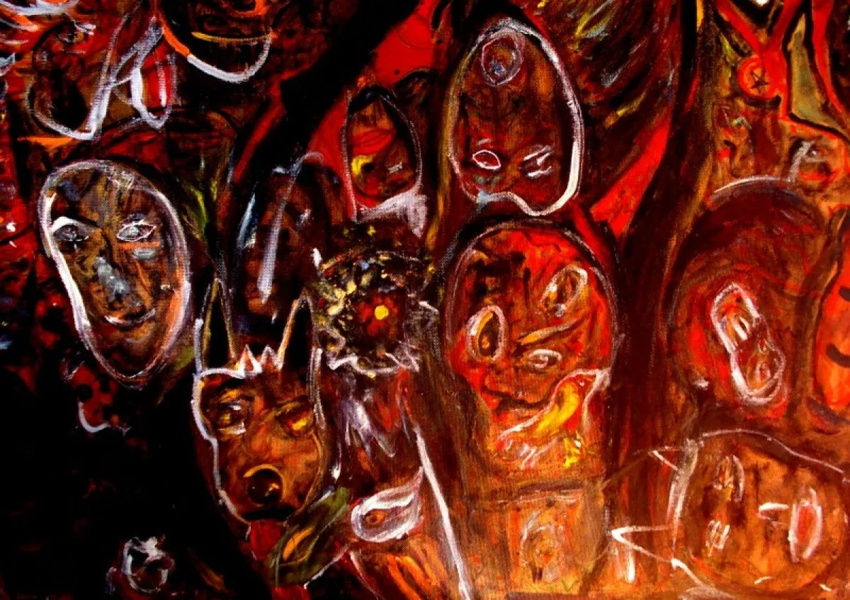 hell, artwork by otto boelter