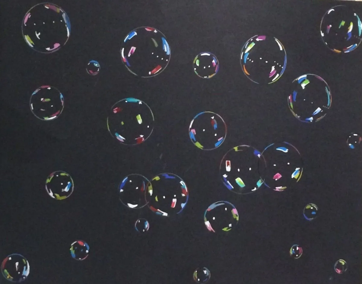 Bulles, œuvre de Muriel Gionet