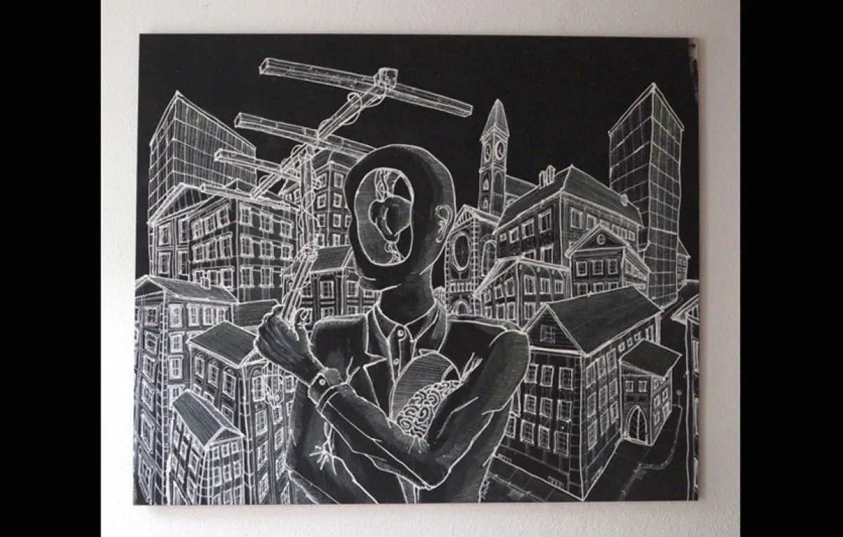 Wrongturns, artwork by Olivier Schlund