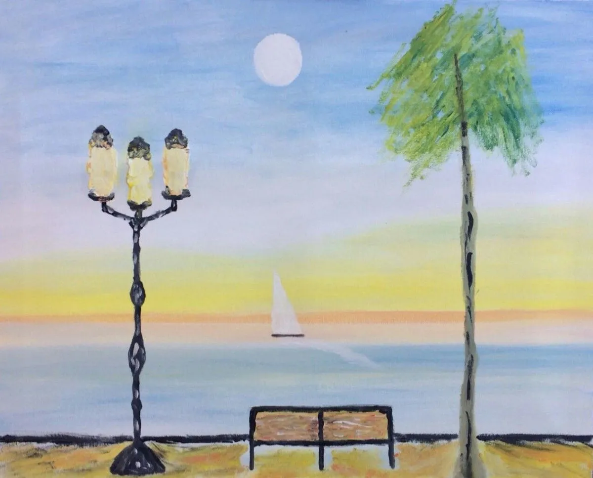 From my window, artwork by Stankevicaite .