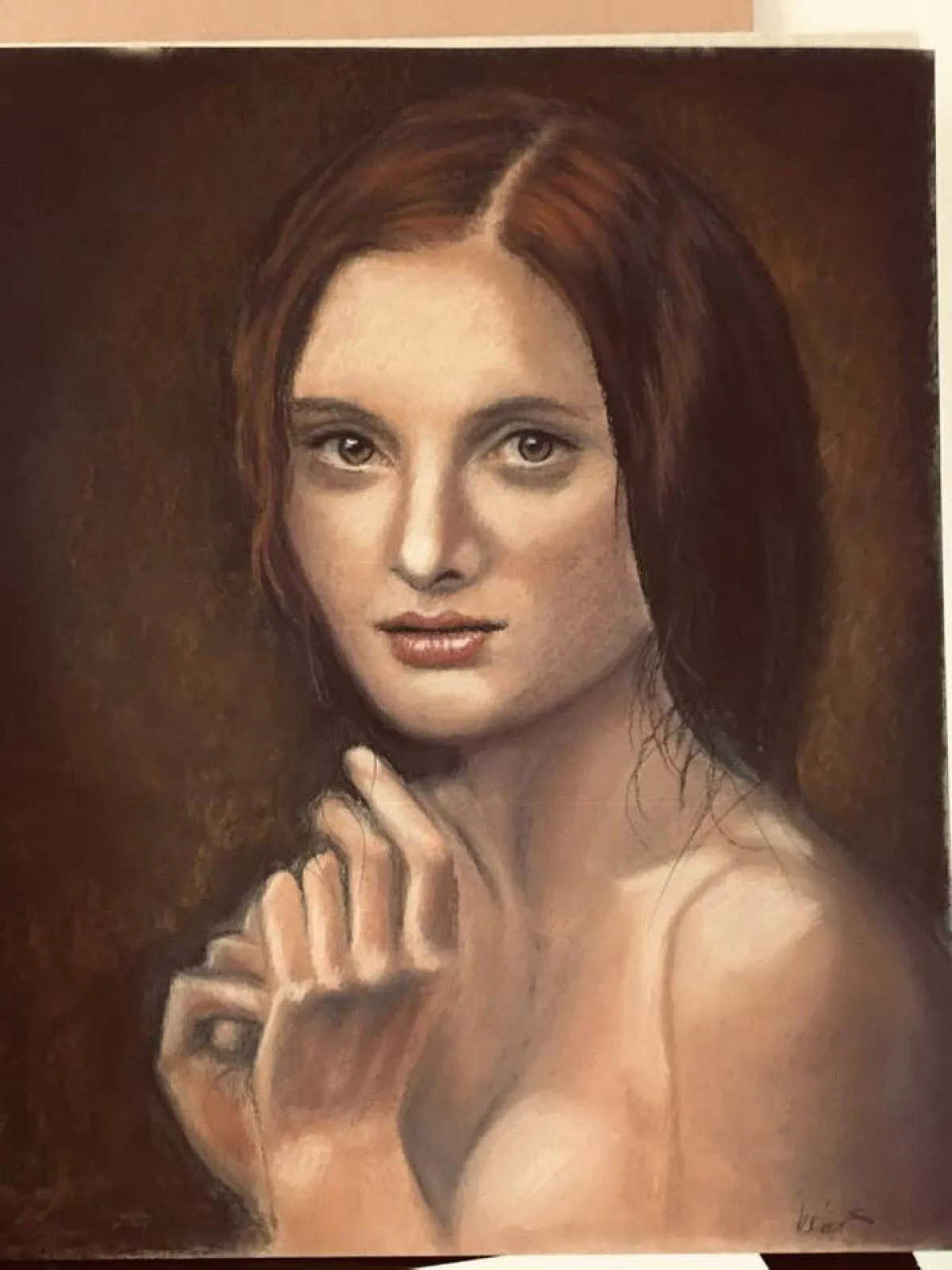 Tenderness, artwork by Klárka Santinová