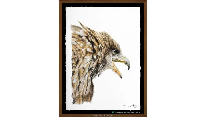"OISEAU DE PROIE", œuvre de Pierre Frutschi