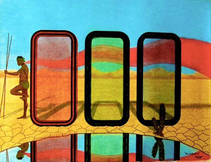 Walkabout, œuvre de Shehryar Khawar