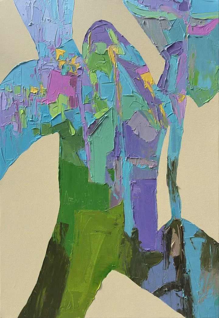 Leap of Memory, artwork by Abhishek Kumar
