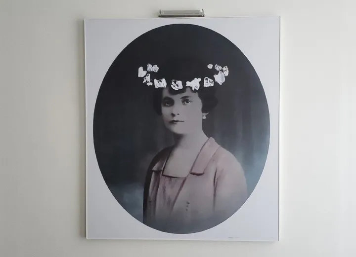 "My Grandmother", artwork by Klaus Guingand