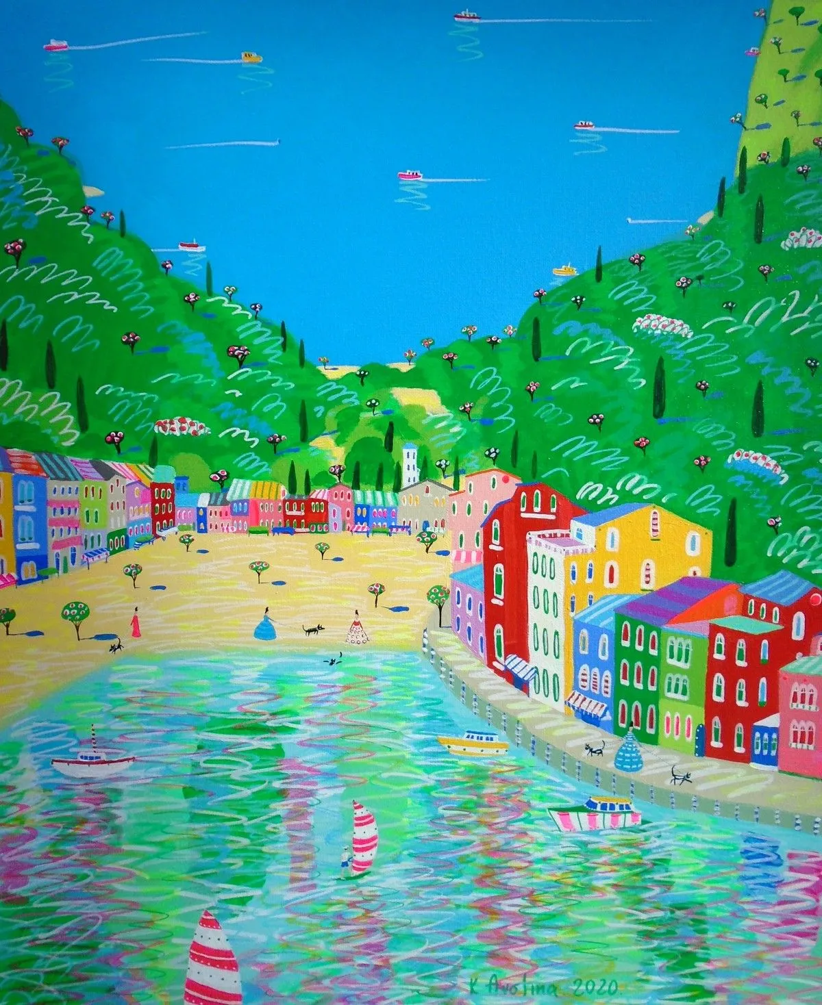 Paradise Worth Exploring, œuvre de Katrina Avotina