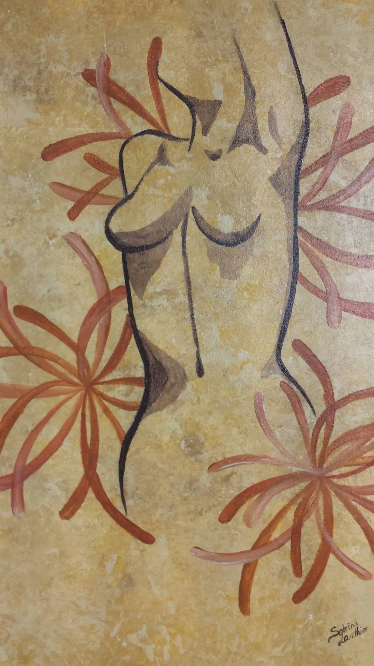 Nue Incomplète #1, œuvre de Sabrina Lanthier