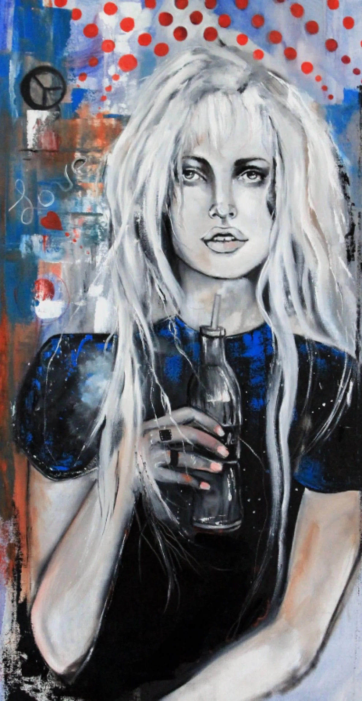 En attendant le printemps, artwork by Johanne Hebert Coulombe