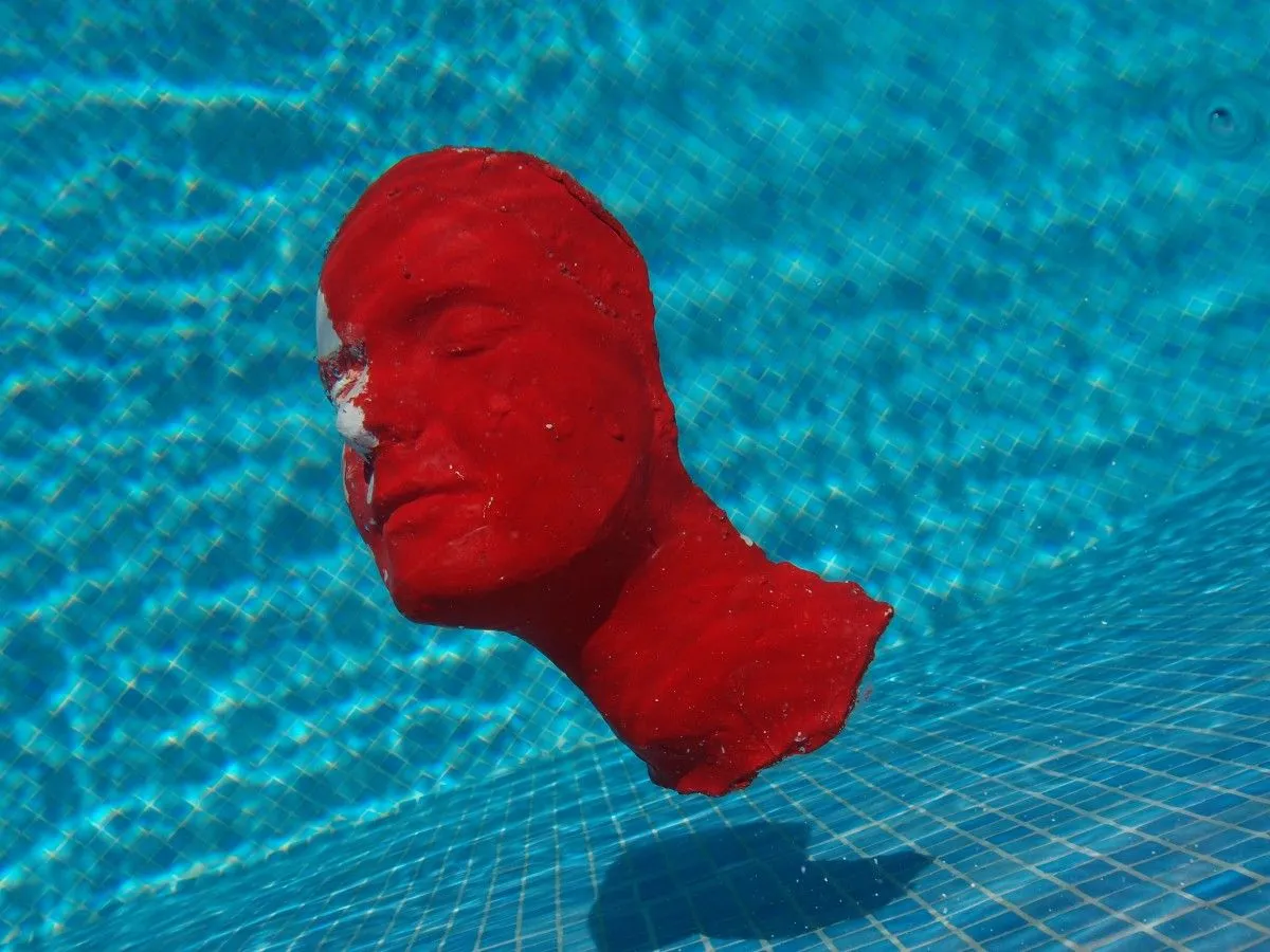Immersion 1, œuvre de Faten Chouba Skhiri