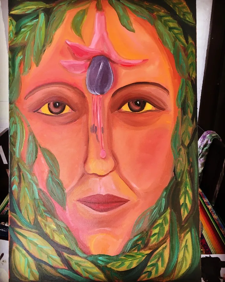 Pachamama, œuvre de Ligia Moya
