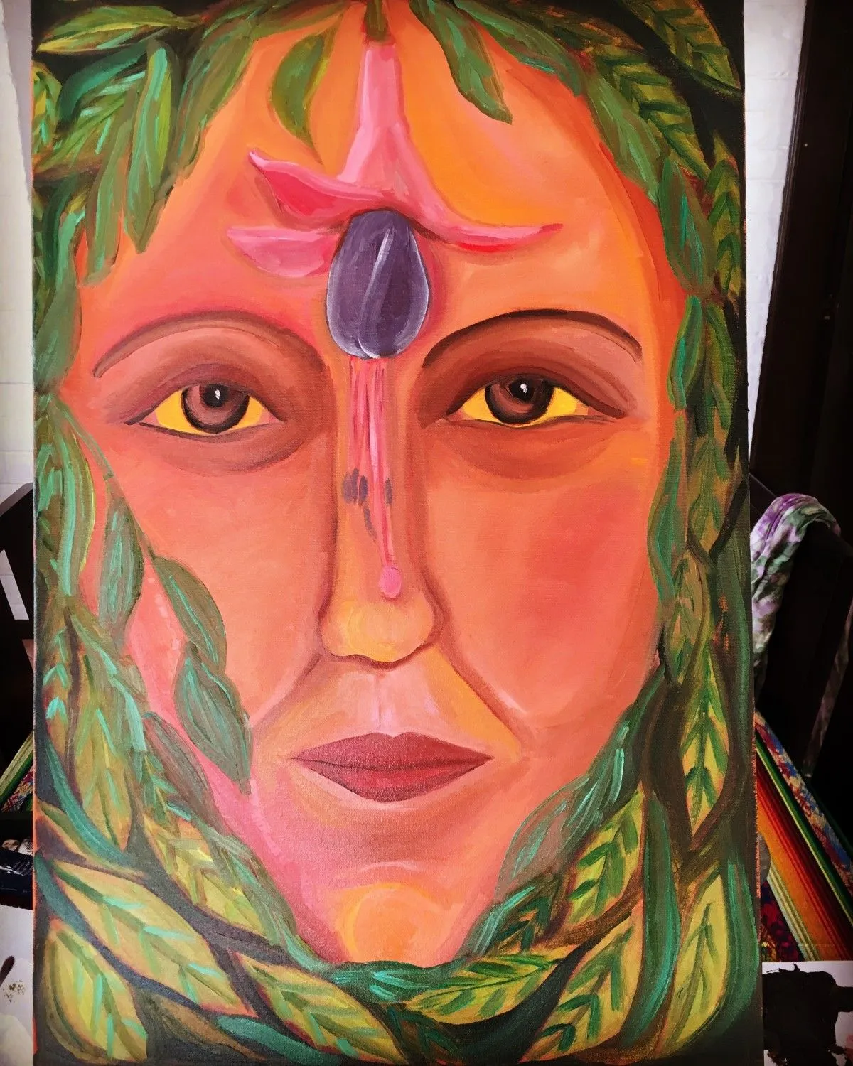 Pachamama, œuvre de Ligia Moya