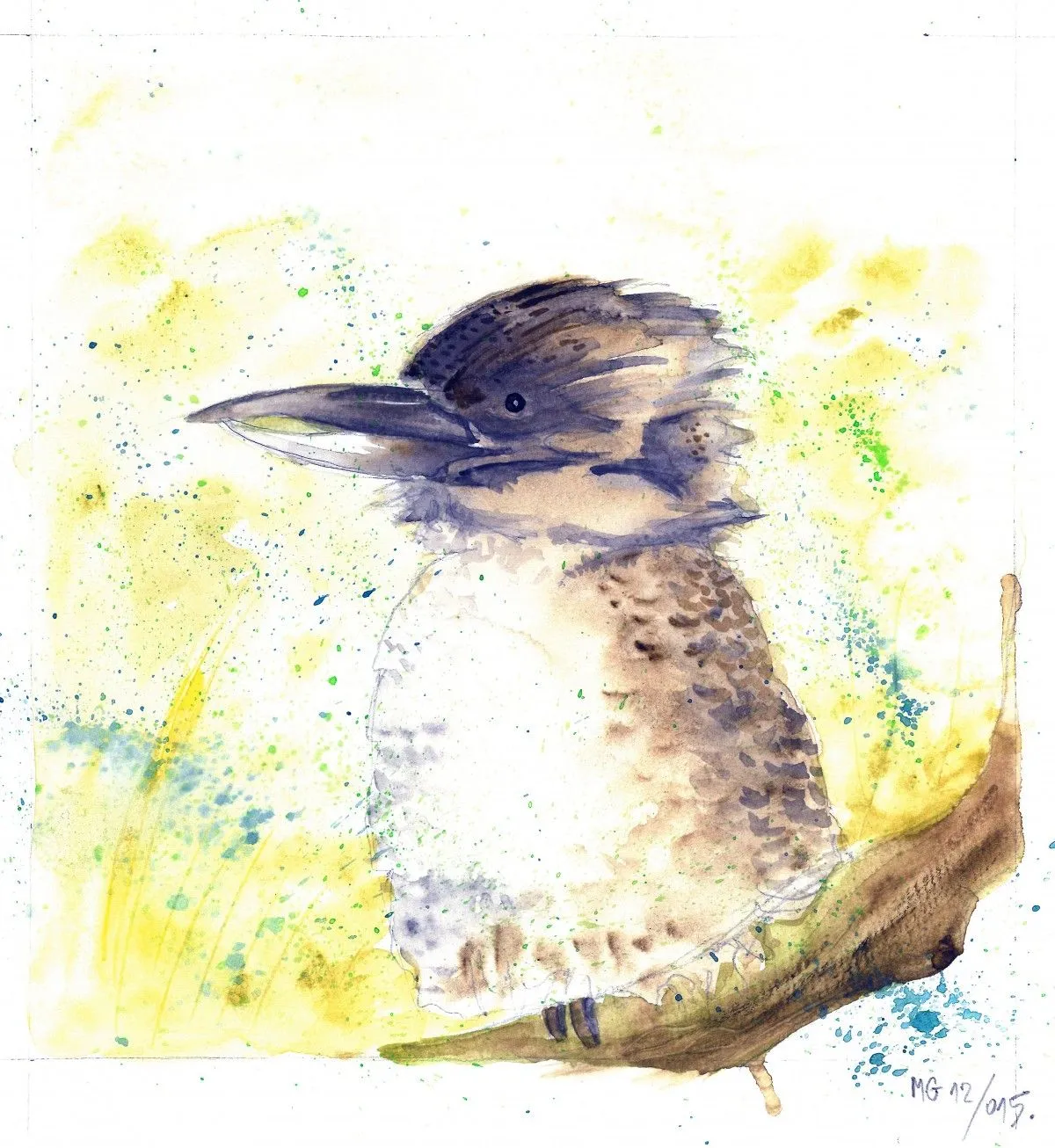 Kingfisher, artwork by Goran Martinovic