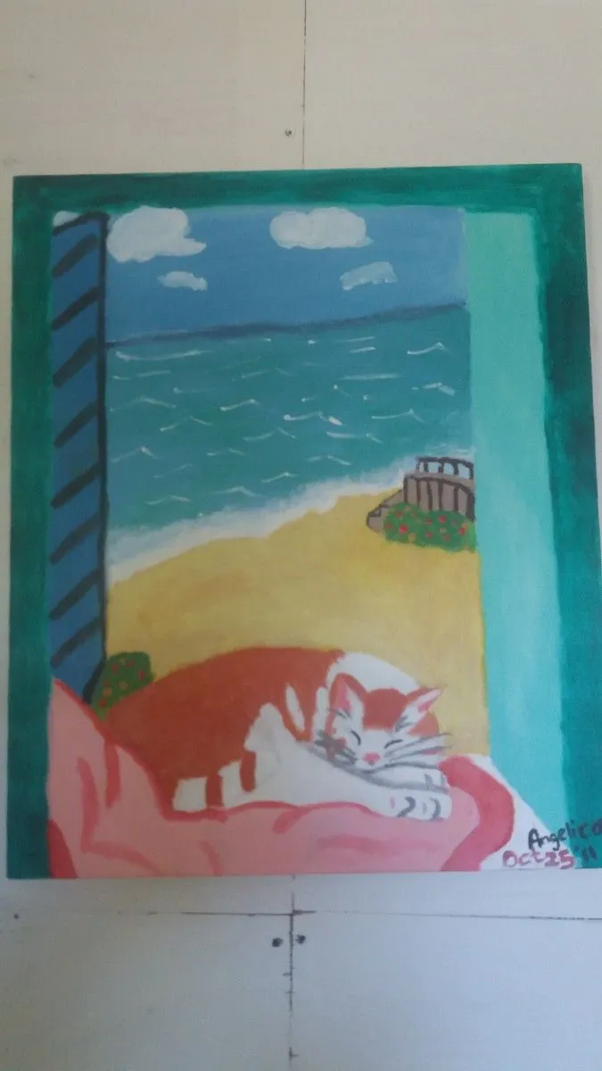 Prince's Slumber Original Painting, œuvre de Angelica Beneby