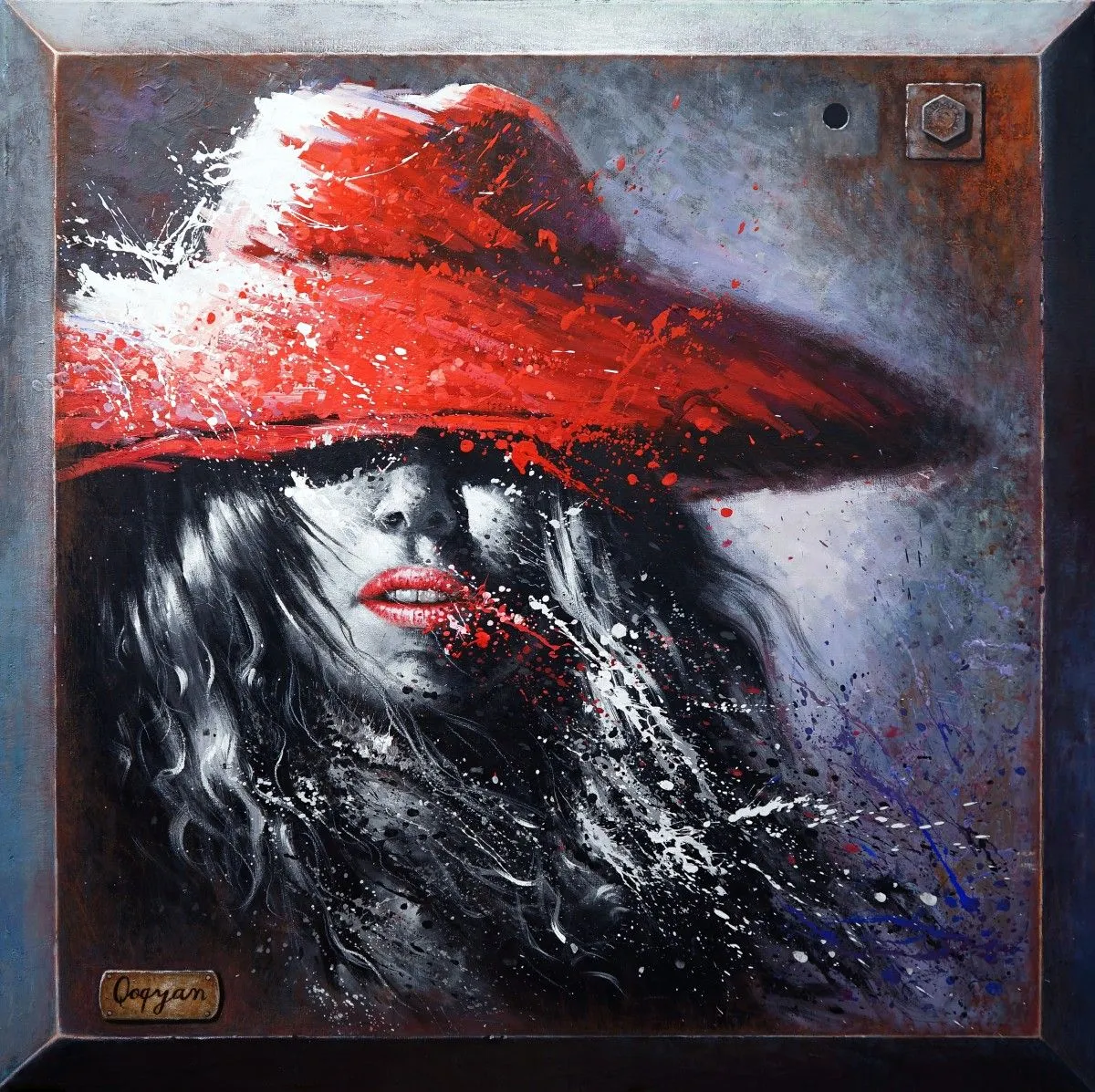 Chapeau Rouge, œuvre de Mahmoud Qoqyan