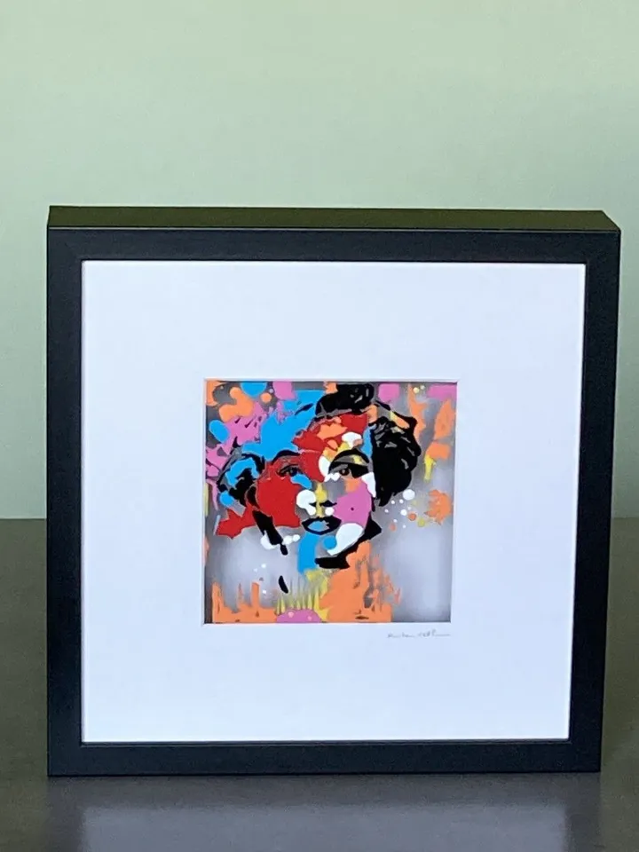 Marilyn 2, artwork by Rita Vandenherrewegen