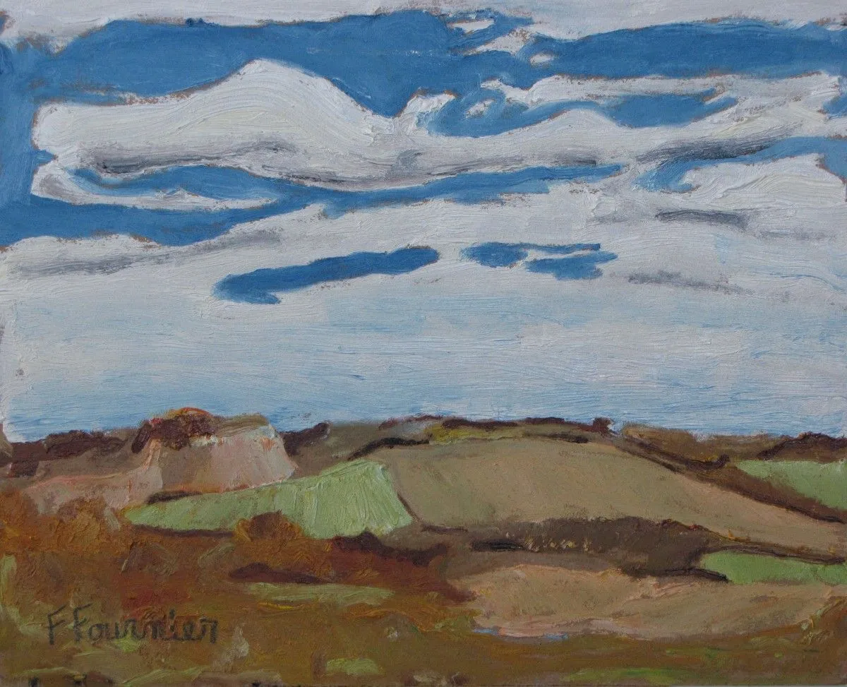 Autumn On The Valley, œuvre de Francois Fournier