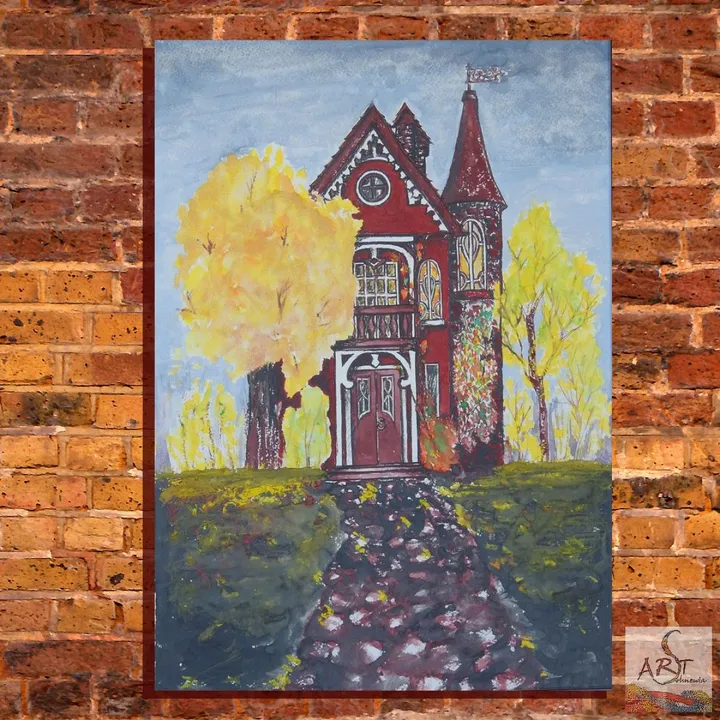 Victorian dream house, œuvre de Oksana Podolska